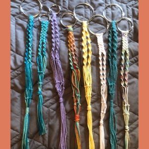 Macrame plant hangers RESERVED BUNDLE